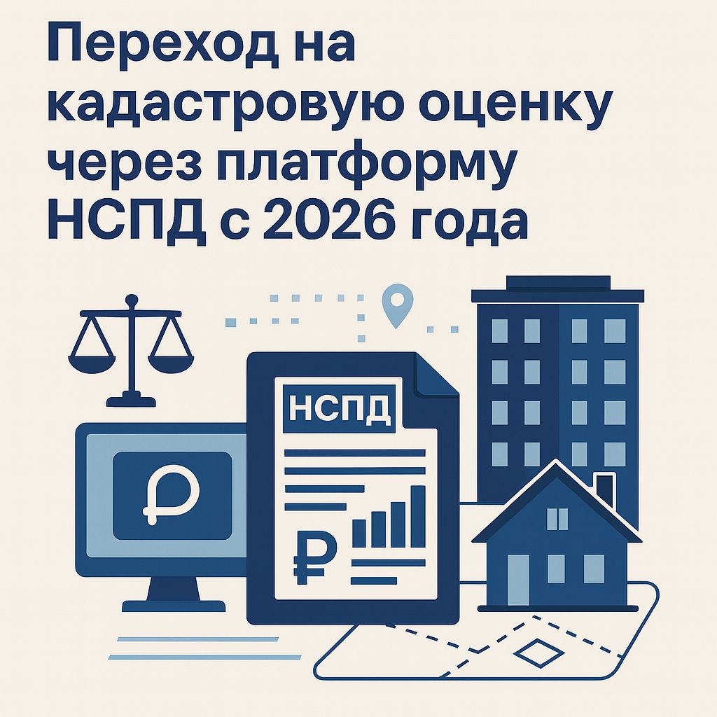 Госдума одобрила переход на кадастровую оценку через платформу НСПД с 2026 года Госдума одобрила переход на кадастровую оценку через платформу НСПД с 2026 года