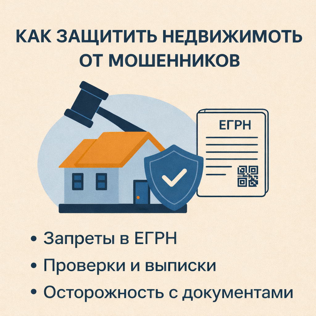 Как защитить недвижимость от мошенников — обновлённые советы Росреестра Как защитить недвижимость от мошенников — обновлённые советы Росреестра