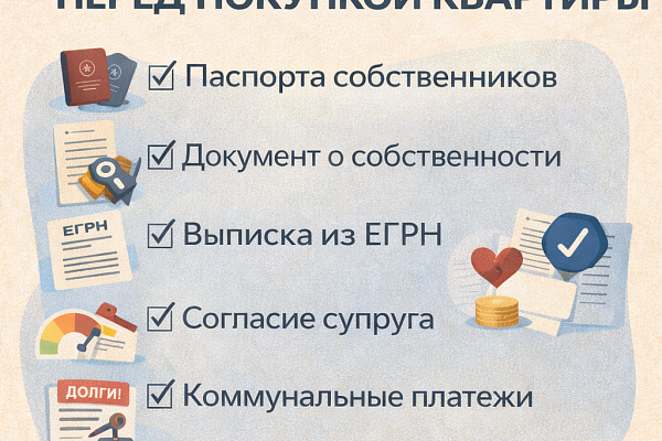 Что проверить перед покупкой квартиры: чек-лист для безопасной сделки